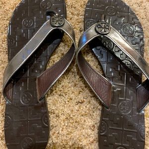 Tory Burch Thora Thong Leather Sandals